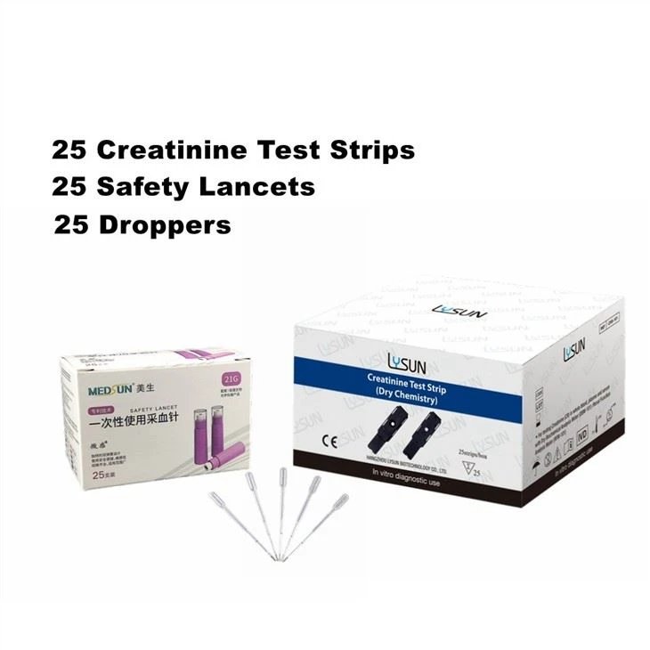 3-in-1 Renal Function Analysis Meter For Uric Acid Creatinine Urea
