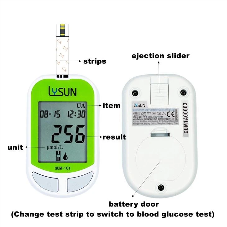 Electronic Uric Acid Meter