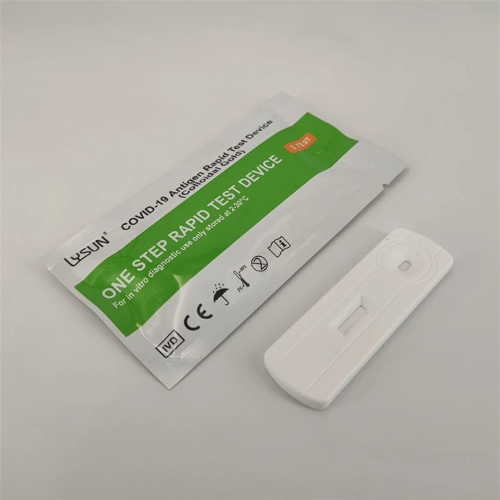Home Using COVID-19 Antigen Rapid Test Device