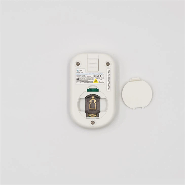 Portable Family Doctor Blood Glucose Uric Acid Monitor 2 in 1 Diabetic Analyzer