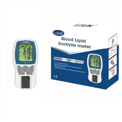 Ev Kullanımı Elektrik Ölçer Kan Lipid Analizi Lpm-102 Kreatinin Analizörü Plazma ve Serum CE Onaylı Kolesterol Ölçer