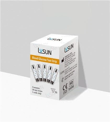 LYSUN EGS-101 Akıllı Glikoz Analiz Cihazı İçin Kan Şekeri Test Şeritleri