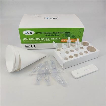 Kendini kontrol eden Covid 19 Antijen Hızlı Test Kiti