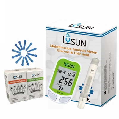 Lysun Hastanesi Hızlı Tespit Şeker Testi Ürik Asit Ölçer