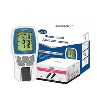 Lysun Blood HDL TC TG TC/HDL Kolesterol Ölçer Yüksek Yoğunluklu Lipoprotein Holesterol Lipid Analizörü